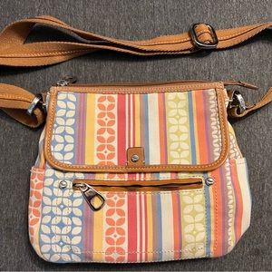 Fossil multi colored purse